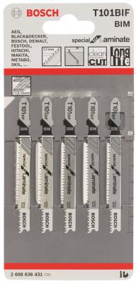 Bosch Bosch 2608636431 5 ЛОБЗИКОВЫХ T 101 BIF, BIM