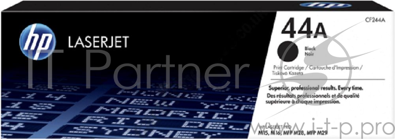 Тонер Картридж HP 44A CF244A черный (1000стр.) для HP LJ Pro MFP M28a