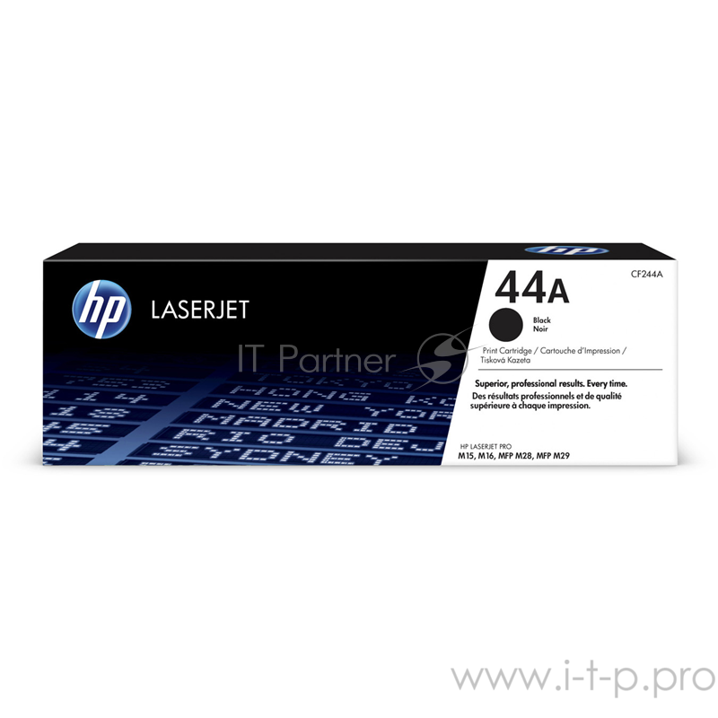 Тонер Картридж HP 44A CF244A черный (1000стр.) для HP LJ Pro MFP M28a