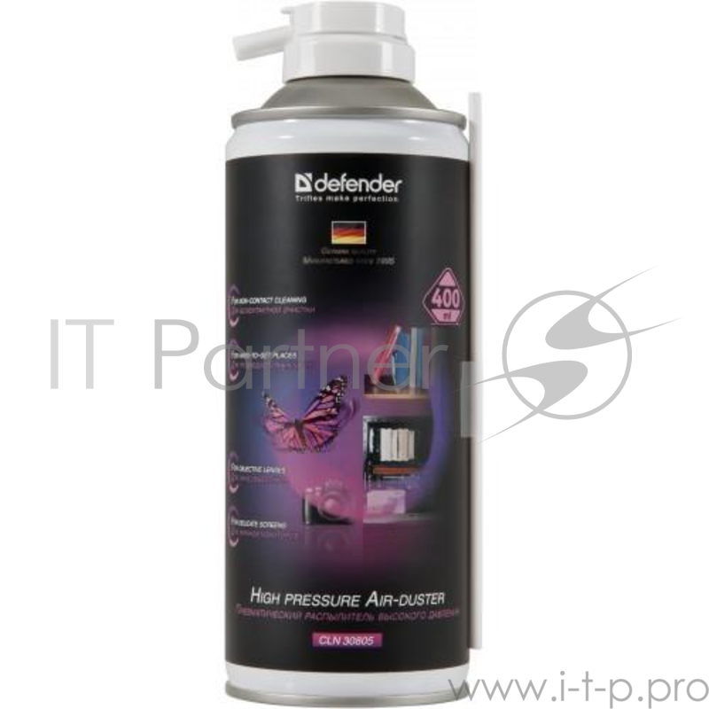 Чистящее средство сжатый воздух Defender 30805 (400мл)