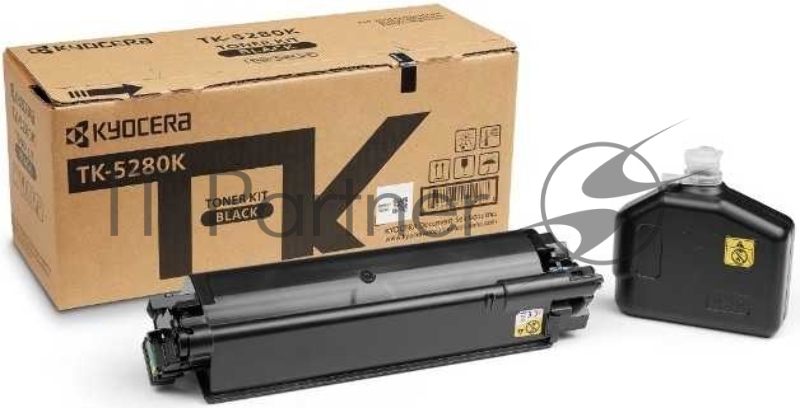 Тонер-картридж Kyocera TK-5280K (1T02TW0NL0), Black черный, 13000 стр, для M6235cidn/M6635cidn/P6235cdn