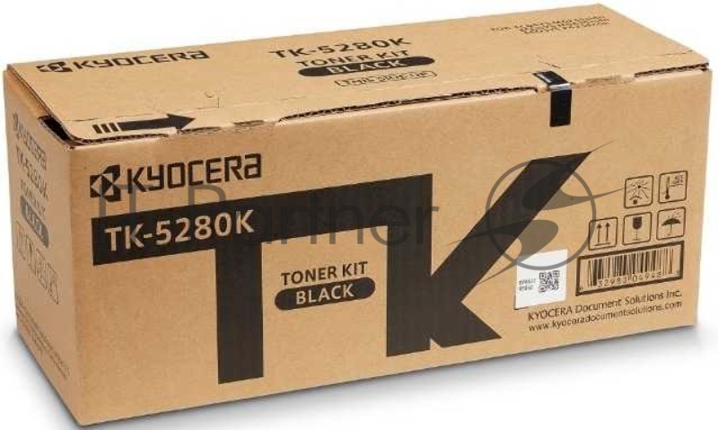 Тонер-картридж Kyocera TK-5280K (1T02TW0NL0), Black черный, 13000 стр, для M6235cidn/M6635cidn/P6235cdn