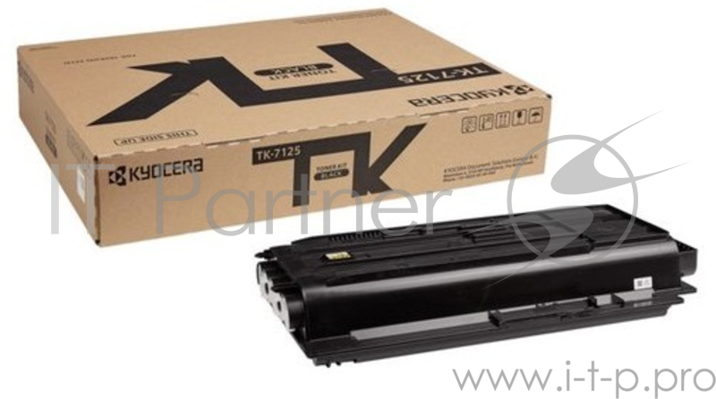 Тонер-картридж Kyocera TK-7125 (1T02V70NL0), Black черный, 20000 стр. A4, для TASKalfa 3212i