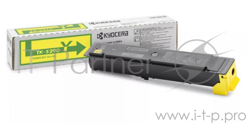 Тонер-картридж Kyocera TK-5290Y (1T02TXANL0), Yellow желтый, 13000 стр, для P7240cdn