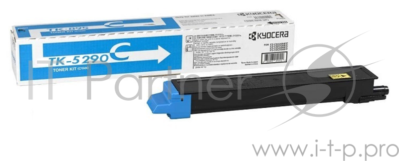 Тонер-картридж Kyocera TK-5290C (1T02TXCNL0), Cyan голубой, 13000 стр, для P7240cdn