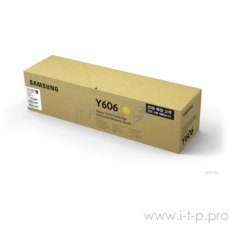 Тонер-картридж Samsung CLT-Y606S Yellow Toner Cartridge