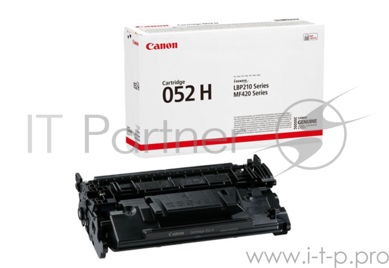 Тонер Картридж Canon 052 H 2200C002 черный (9200стр.) для Canon MF421dw/MF426dw/MF428x/MF429x