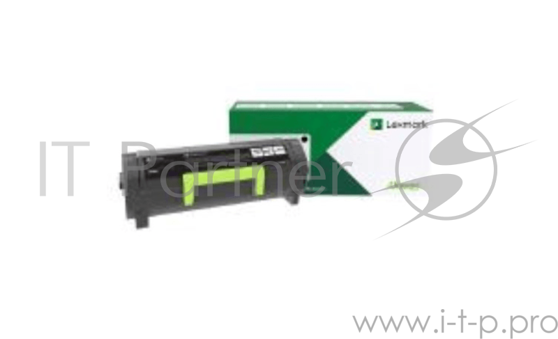 Картридж Lexmark черный, 6000 стр., высокой емкости для B2442dw, MB2442adwe, B2546dw, MB2546adwe, B2650dw, MB2650adwe, Cartridge Return program