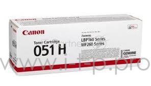 Тонер-картридж CANON 051H BK 4100 стр