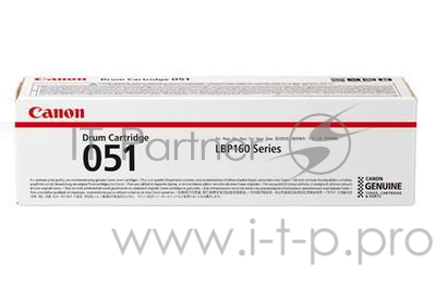 Тонер-картридж CANON 051 BK 1700 стр