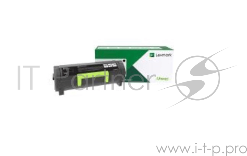 Картридж Lexmark чёрный, 6000 стр., для MS321, MS421, MS521, MS621, MX321, MX421, MX521, MX522, MX622, Return Program