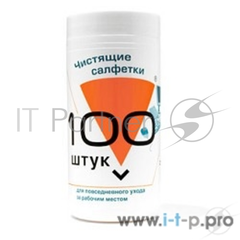 Чистящее средство влажные салфетки Konoos KBU-100 в тубе, универсальные (100шт./уп.)