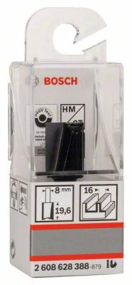 Фрезы (Bosch) Bosch 2608628388 Фреза пазовая Std S8/D16/L20