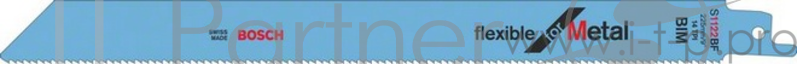 Bosch Bosch S1122 BF 2608656041 набор пилок для сабельных пил, 2 шт по металлу