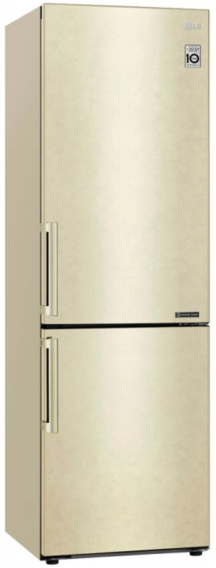 Холодильник LG GA-B509BEJZ бежевый (двухкамерный)