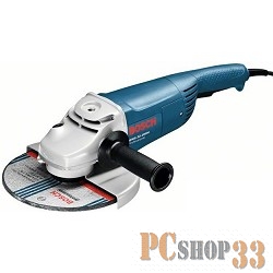 Шлифовальная машина Bosch GWS 22-180 H Угловая шлифовальная машина 0601881103 { 2200 Вт, 8500 об/мин, 5,0 кг }