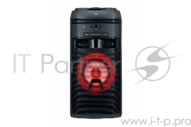 LG OK65 X-BOOM - переносная мини-система с поддержкой караоке! Мощность 500Вт RMS, Bluetooth v.4.0/ / x2 USB / Аудио вход (3.5мм), х2 микр
