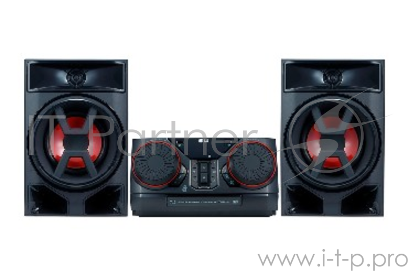 LG CK43 Мидисистема мощность 300 Вт, DVD, FM, MP3, Воспр. с USB 2, HDMI, multi Bluetooth, аудиовход, функция Karaoke Star, Wireless Party Link, Синхронизация звука с ТВ