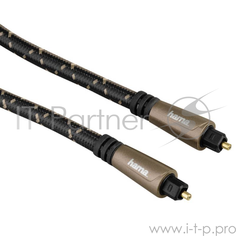 Кабель оптический Hama TOS (m)/TOS (m) 1.5м. черный 5зв (00122262)