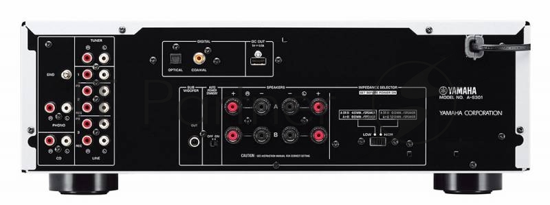 Усилитель Интегральный Yamaha A-S301 стерео полупроводниковый черный