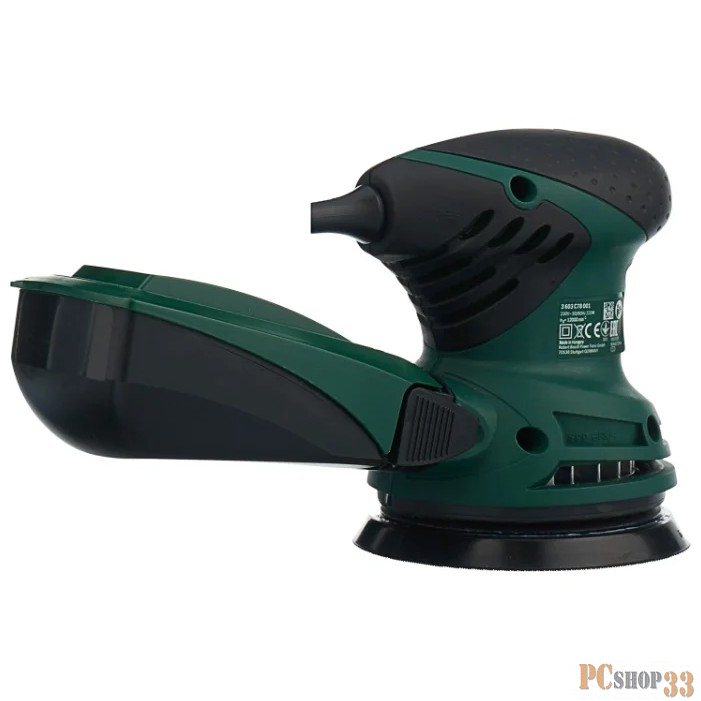 Шлифовальная машина Bosch PEX 220 A Эксцентриковая шлифовальная машина 0603378020 {220 Вт,частота колебания платформы до 24000 кол/мин, ход платформы 1.25 мм,пылесборник,1.62 кг}