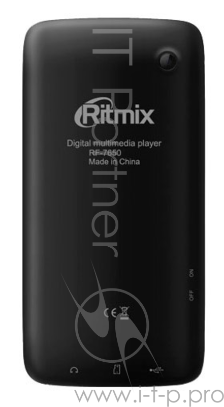 Плеер Flash Ritmix RF-7650 8Gb черный