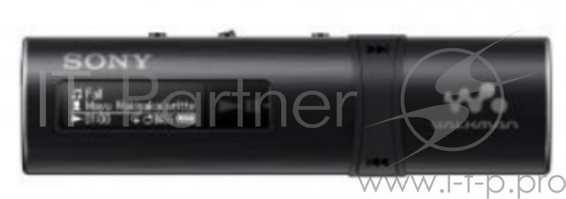 Плеер MP3-плеер SONY NWZB183F flash 4Гб черныйNWZ-B183F/BC