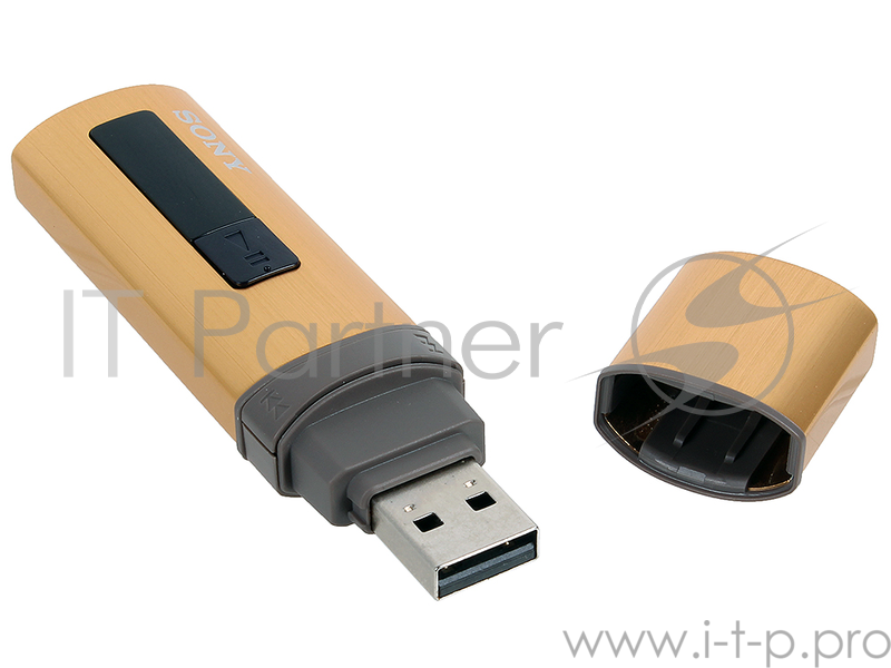 Плеер Sony NWZ-B183F МР3 плеер, 4GB, FM тюнер, золотой