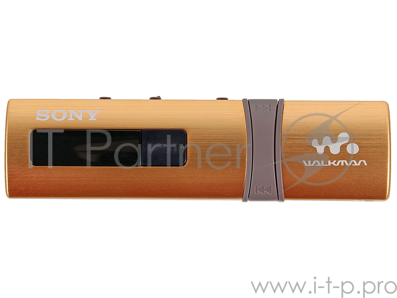 Плеер Sony NWZ-B183F МР3 плеер, 4GB, FM тюнер, золотой