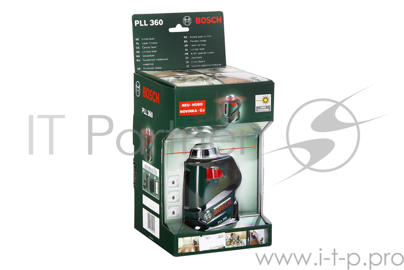Лазерные дальномеры, уровни, детекторы Bosch PLL 360 нивелир лазерный линейный 0603663020