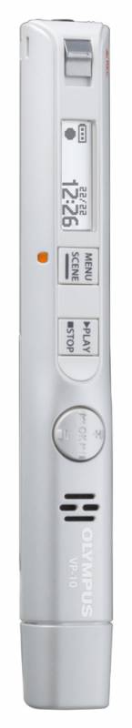 Диктофон Цифровой Olympus VP-10 USB 4Gb белый