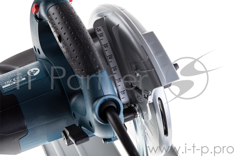 Пила Bosch GKS 65 Пила дисковая 0601667000 { 1600 Вт,190х30мм, 66мм, плавн.пуск,4,8кг, коробка }