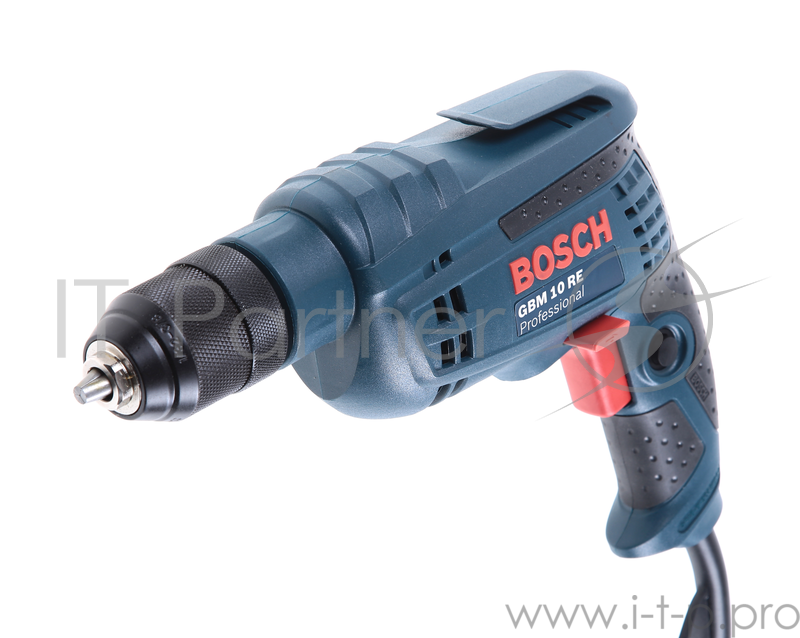 Дрель, Шуруповерт Bosch GBM 10 RE дрель безударная 0601473600 {(600 Вт, патрон 10мм , 6нм, 1,7кг, коробка)}