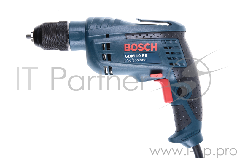Дрель, Шуруповерт Bosch GBM 10 RE дрель безударная 0601473600 {(600 Вт, патрон 10мм , 6нм, 1,7кг, коробка)}