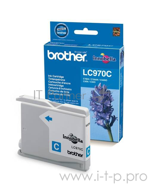 Картридж струйный Brother LC970C cyan for DCP-135C/150C, MFC-235C/265C