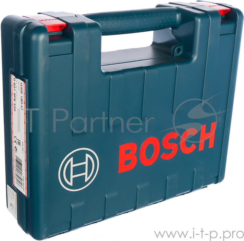 Дрель, Шуруповерт Bosch GSB 180-LI ударная дрель-шуруповерт 06019F8320 {18 В, БЗП, 54нм, 13 мм, 1700 об/мин, 1,4кг, 2акк- Li-ion.1,5Ач, кейс}