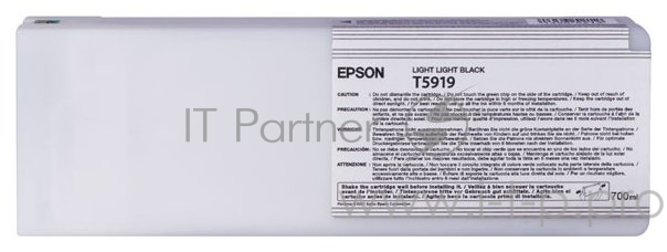 Картридж струйный Epson C13T591900 lt.black для I/C SP-11880