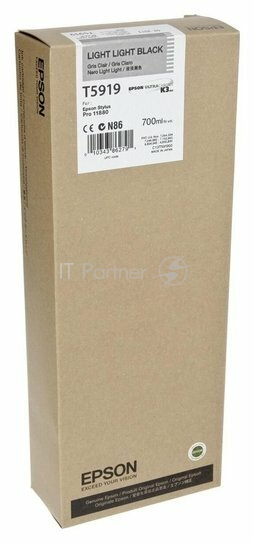 Картридж струйный Epson C13T591900 lt.black для I/C SP-11880