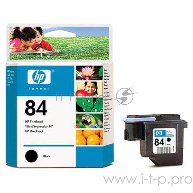 Печатающая головка HP №84 C5019A черный для DesignJet 10PS,20PS, and 50PS printers