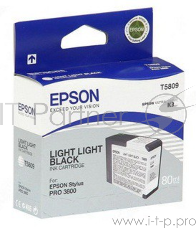 Картридж струйный Epson T580900 светло-серый для Epson St Pro 3800