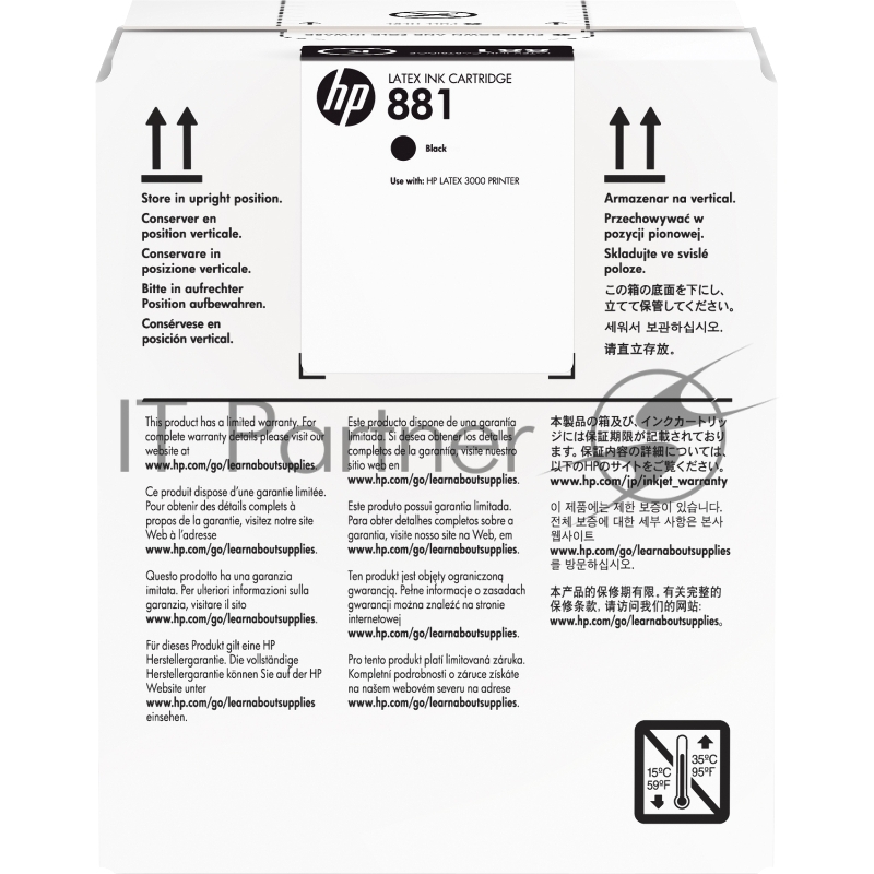 Картридж HP 881 5-Ltr Black Latex Ink Cartridge