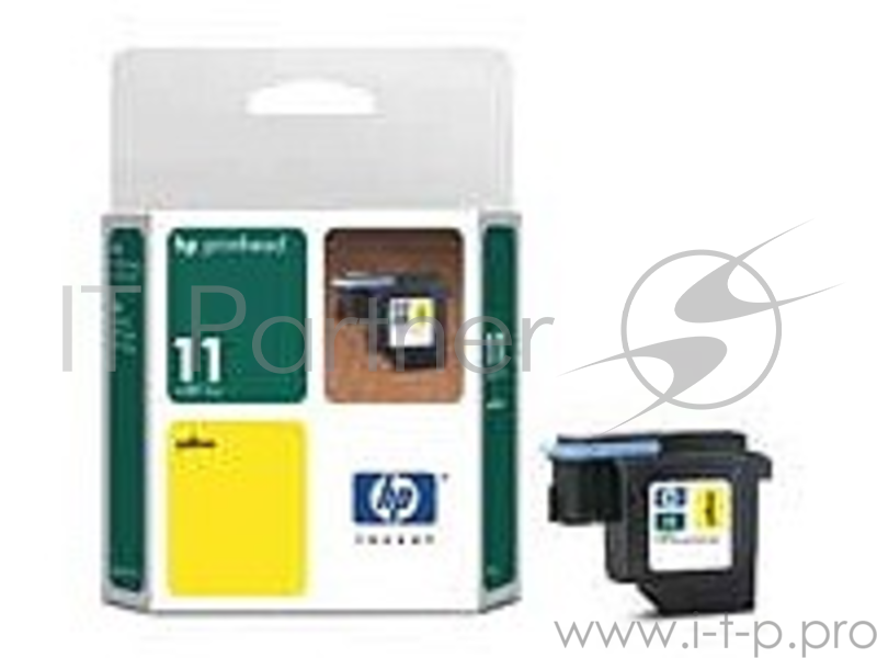 Печатающая головка HP №11 (C4813А), желтый, yellow для HP IJ 1700/2200/2250/2250tn