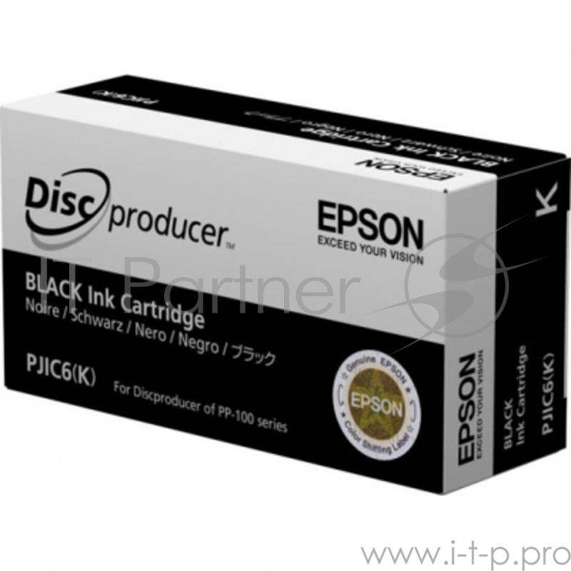 Картридж PJIC6(K) BLACK INK CARTRIDGE PP-100