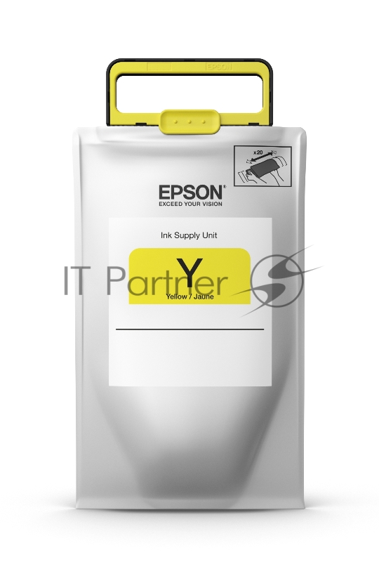 Картридж Epson T8394 Yellow (C13T839440) желтый, 20000 стр (192.4 мл.), для WF-R8590DTWF