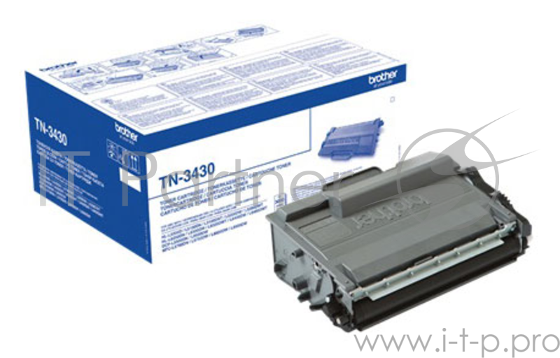Тонер Картридж Brother TN3430 черный для Brother HL-L5000D/L5100DN/L5100DNT/L52 (3000стр.)