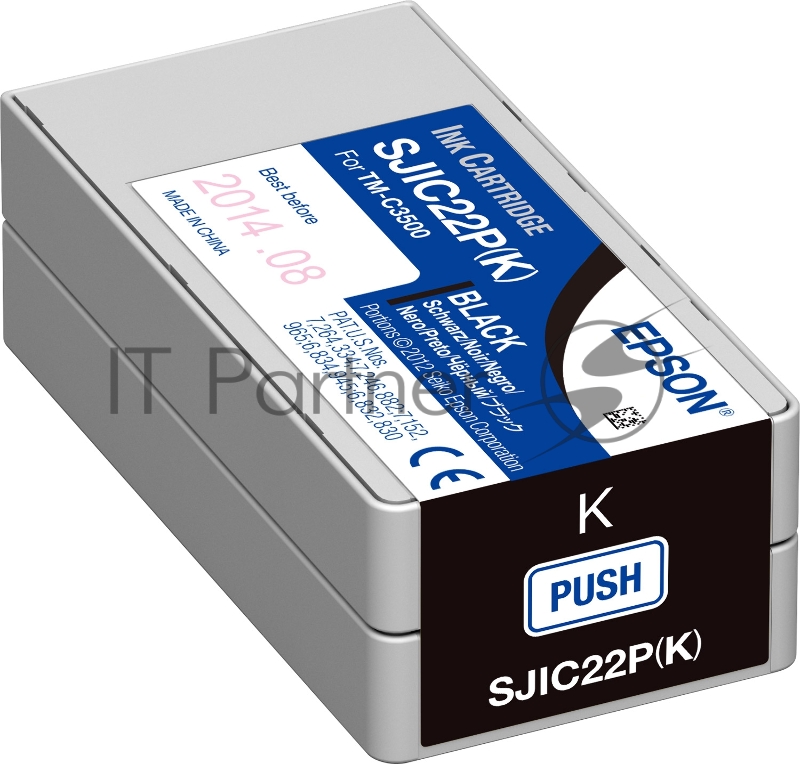 Картридж SJIC22P(K): INK CARTRIDGE FOR TM-C3500