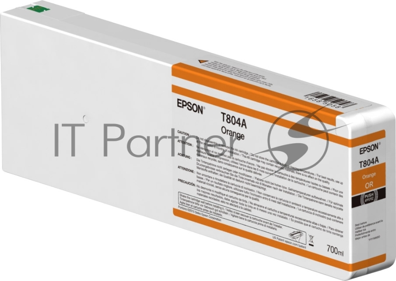 Картридж EPSON T804A оранжевый повышенной емкости для SC-P7000/P9000