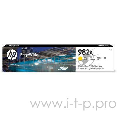 Картридж HP 982A Yellow PageWide Enterprise Color 765/780/785 T0B25A 8000 стр.