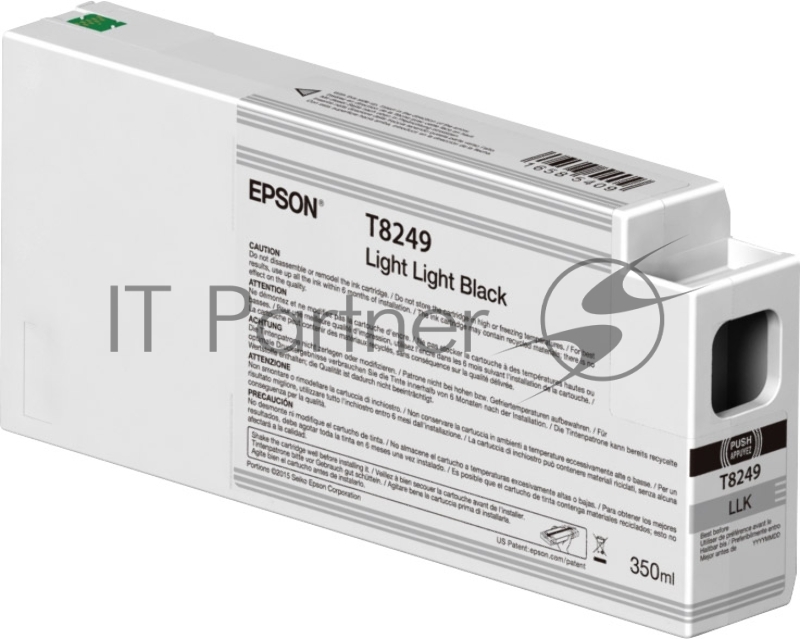 Струйный картридж Singlepack Light Light Black T824900 UltraChrome HDX/HD 350ml