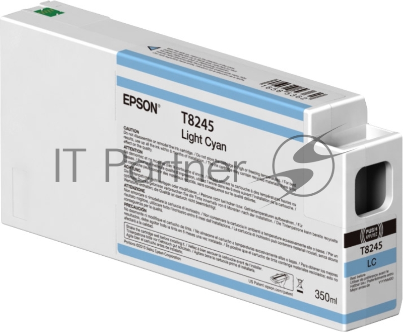 Картридж Singlepack Light Cyan T824500 UltraChrome HDX/HD 350ml